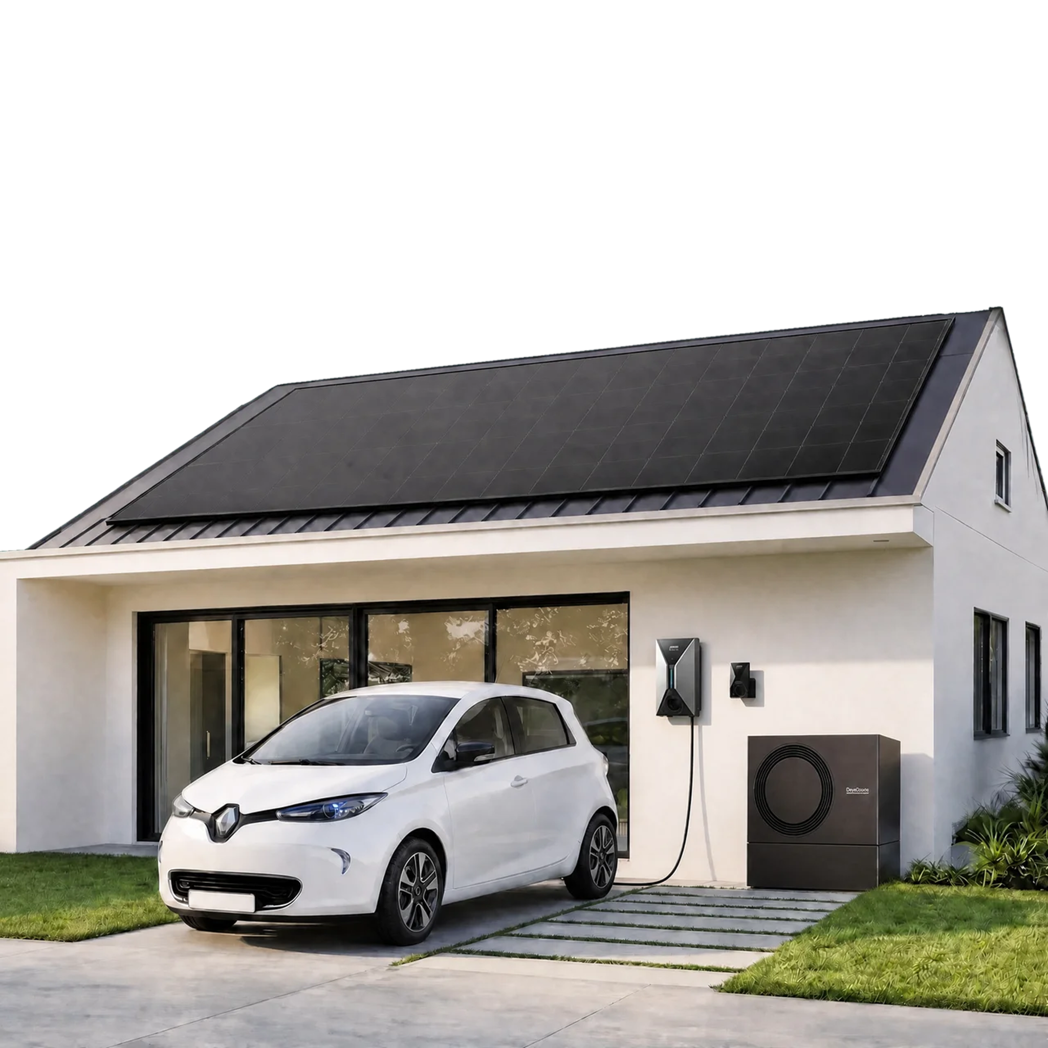 Smart Home with Car and Solar
